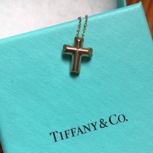 paloma picasso for tiffany cross necklace
